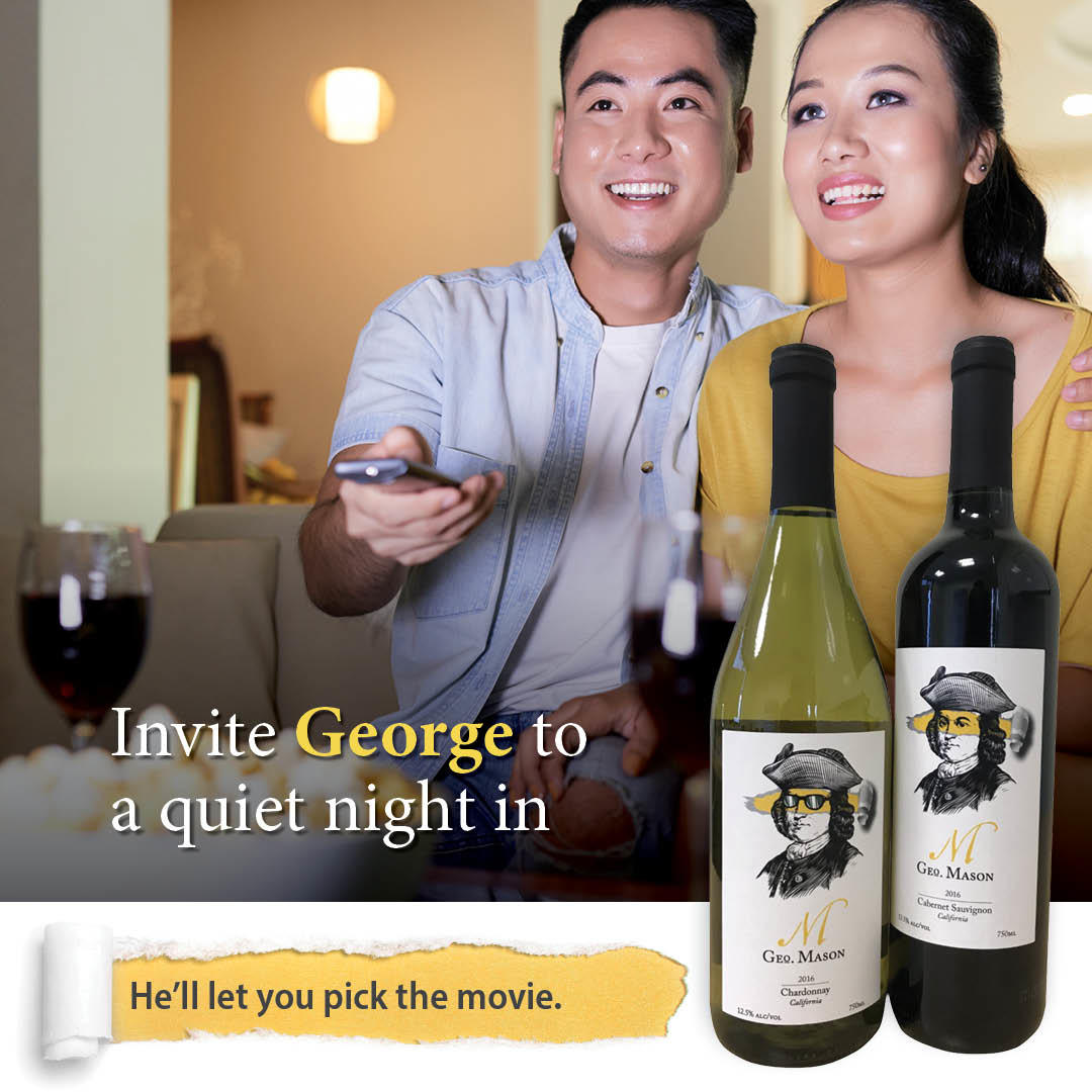 Geo. Mason Wine Ad