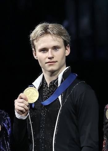 Ilia with gold medal